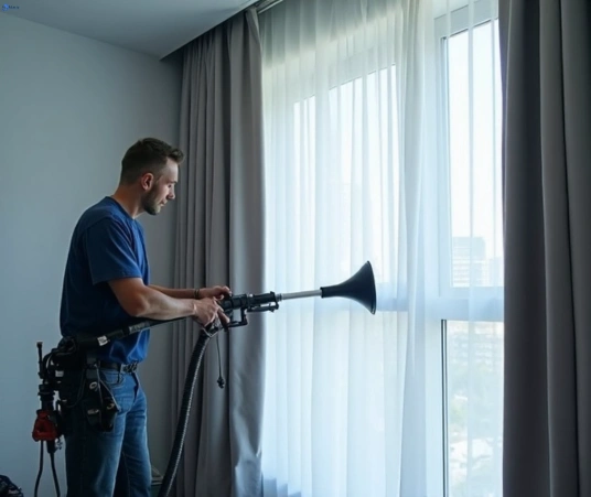 Professional curtain stain removal process equipment Matty Curtain Cleaning shellharbour-nsw