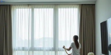 Delicate fabric curtain stain removal silk velvet sheer shellharbour-nsw treatment